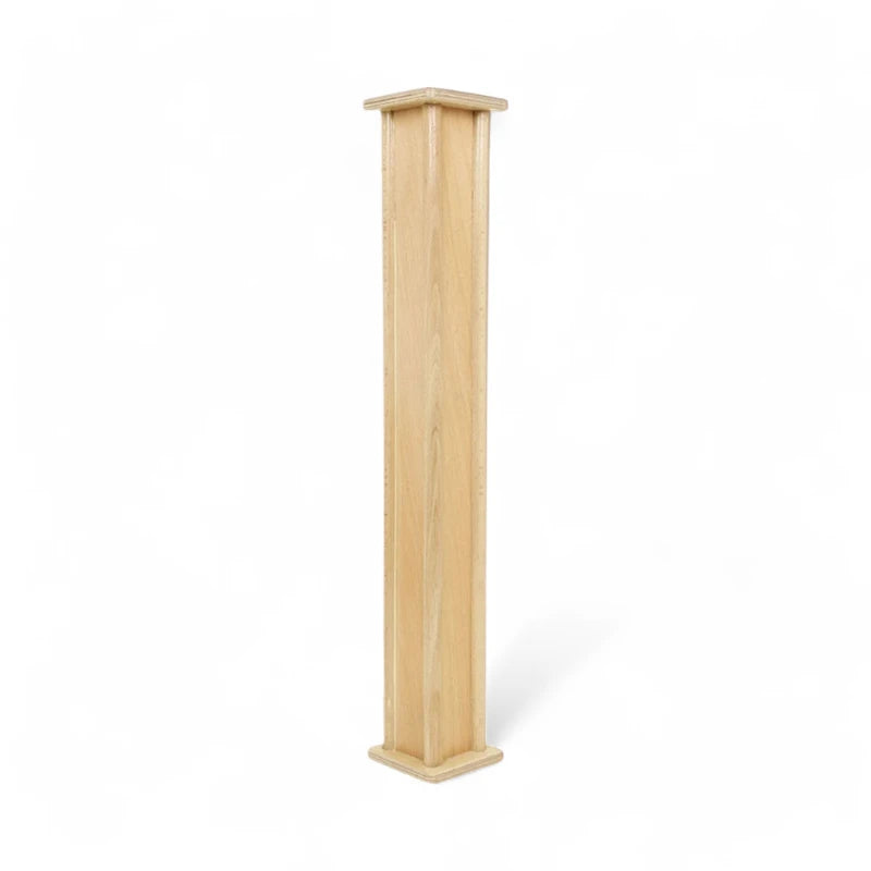 Porte-parapluies Ancien En Bois Teck Et Rotin - Style Traditionnel - 49cm